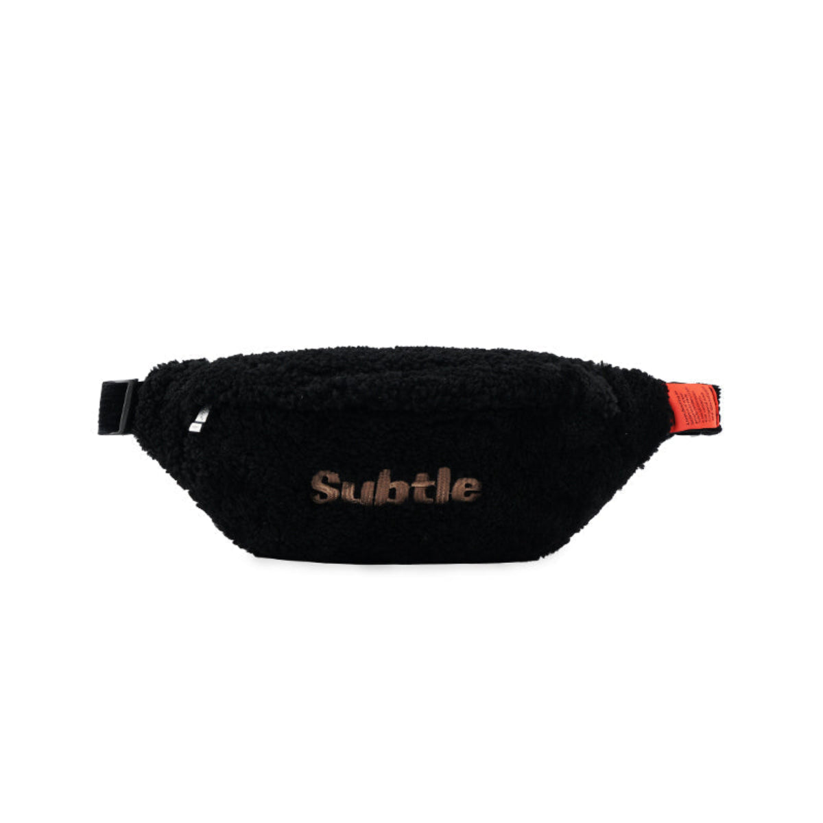 subtle-soft-羊羔絨斜揹包-正面展示