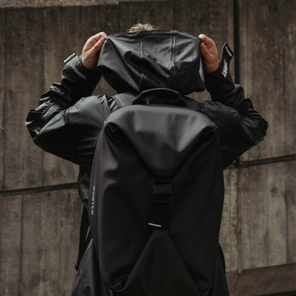 背包 大容量前袋 展示