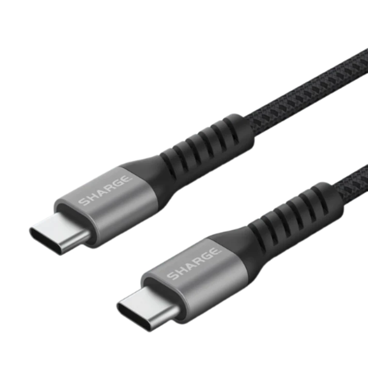 【Sharge】PD100W 抗拉數據線 C to C 1.5m|耐用快充