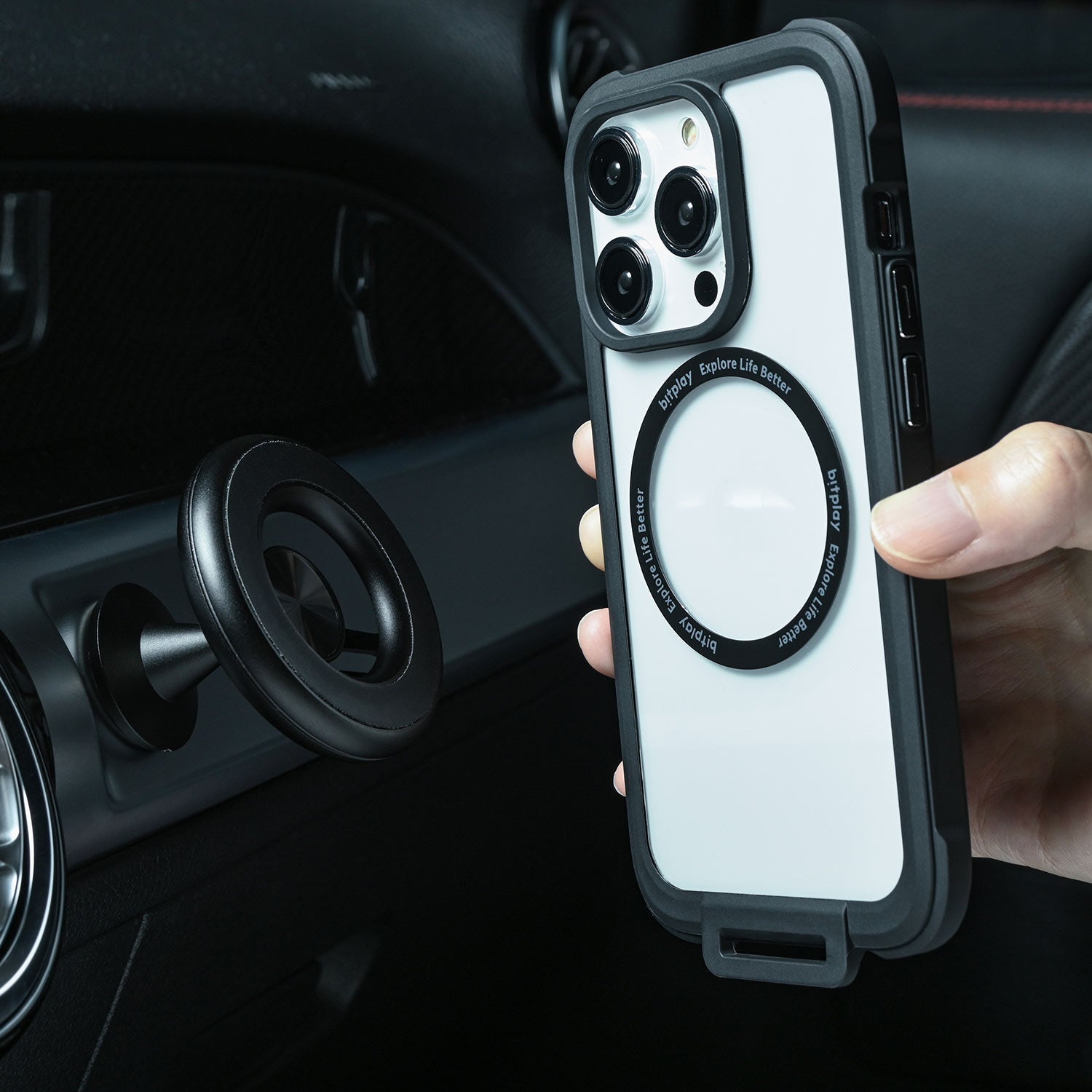 【Bitplay】磁吸擴充貼|iPhon系列Magsafe