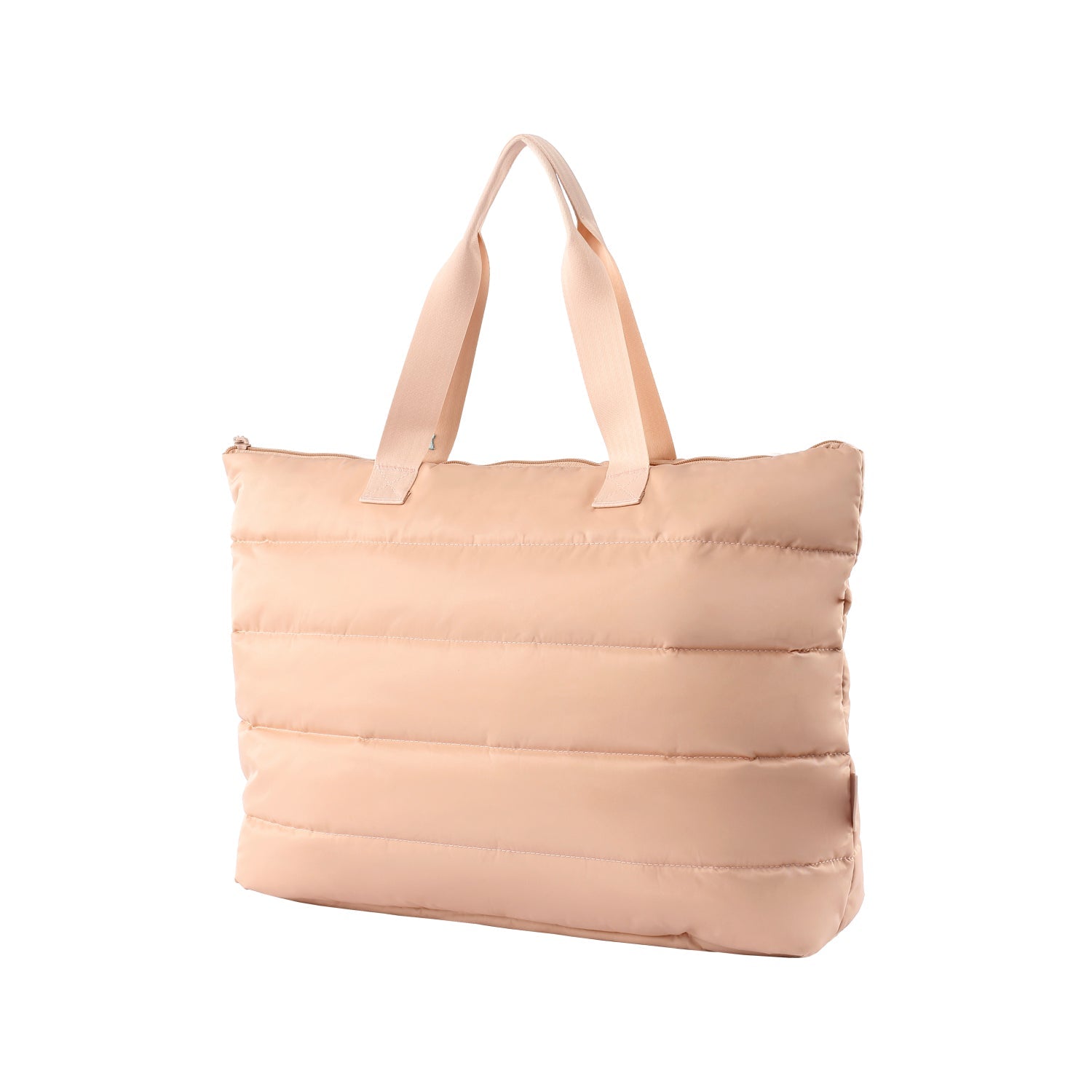 Moral Chapel 托特包(特大),裸粉色背面設計,簡約大方,質感細緻。