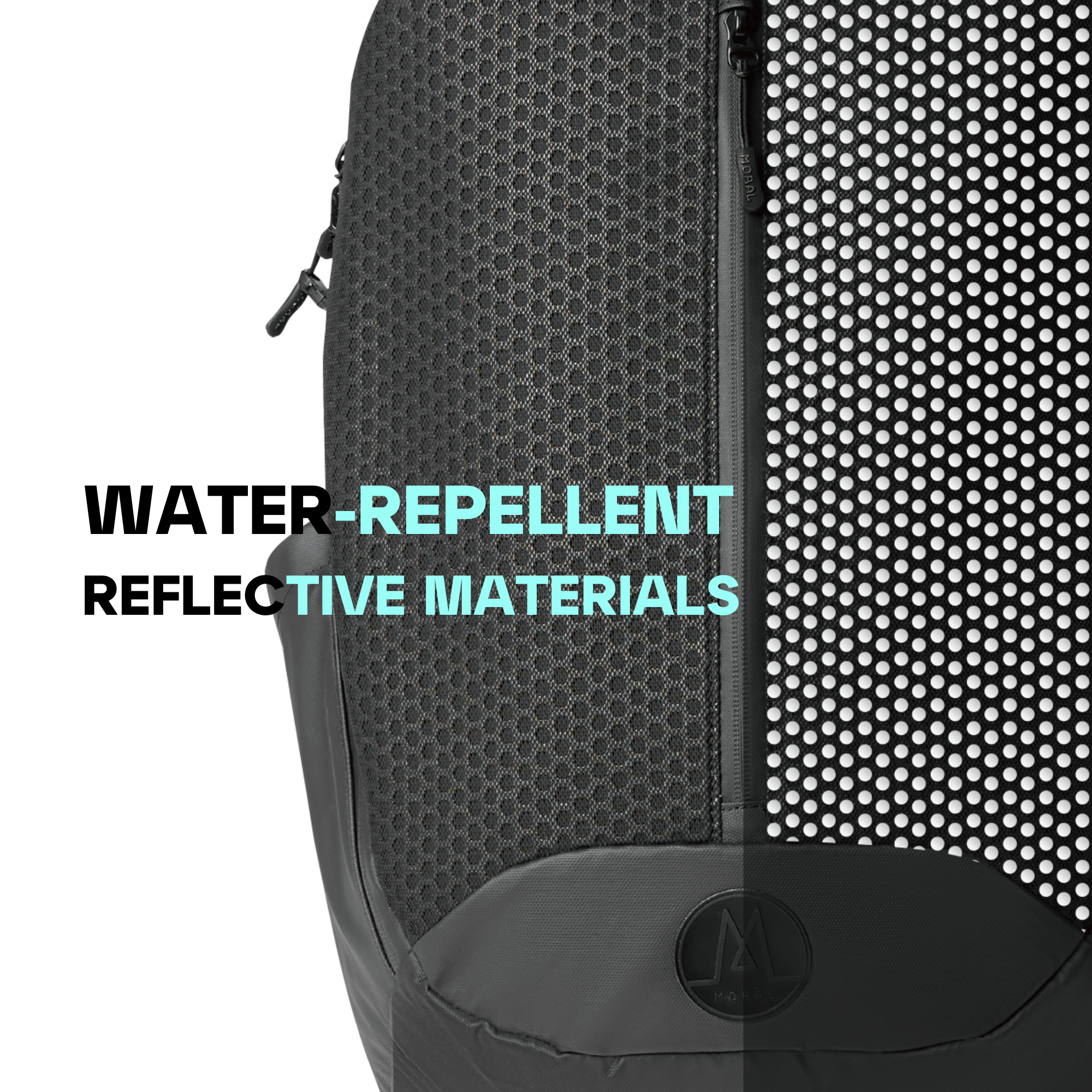 Moral UMAGO STAG II - 3DMX 夜行反光背包展示防水與反光材質,提供全天候的安全與保護性能