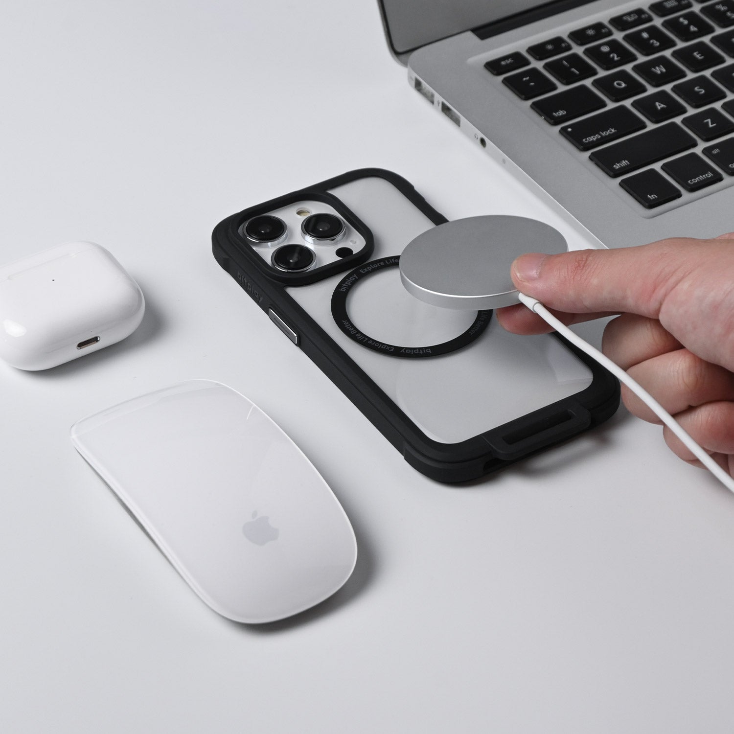 【Bitplay】磁吸擴充貼|iPhon系列Magsafe