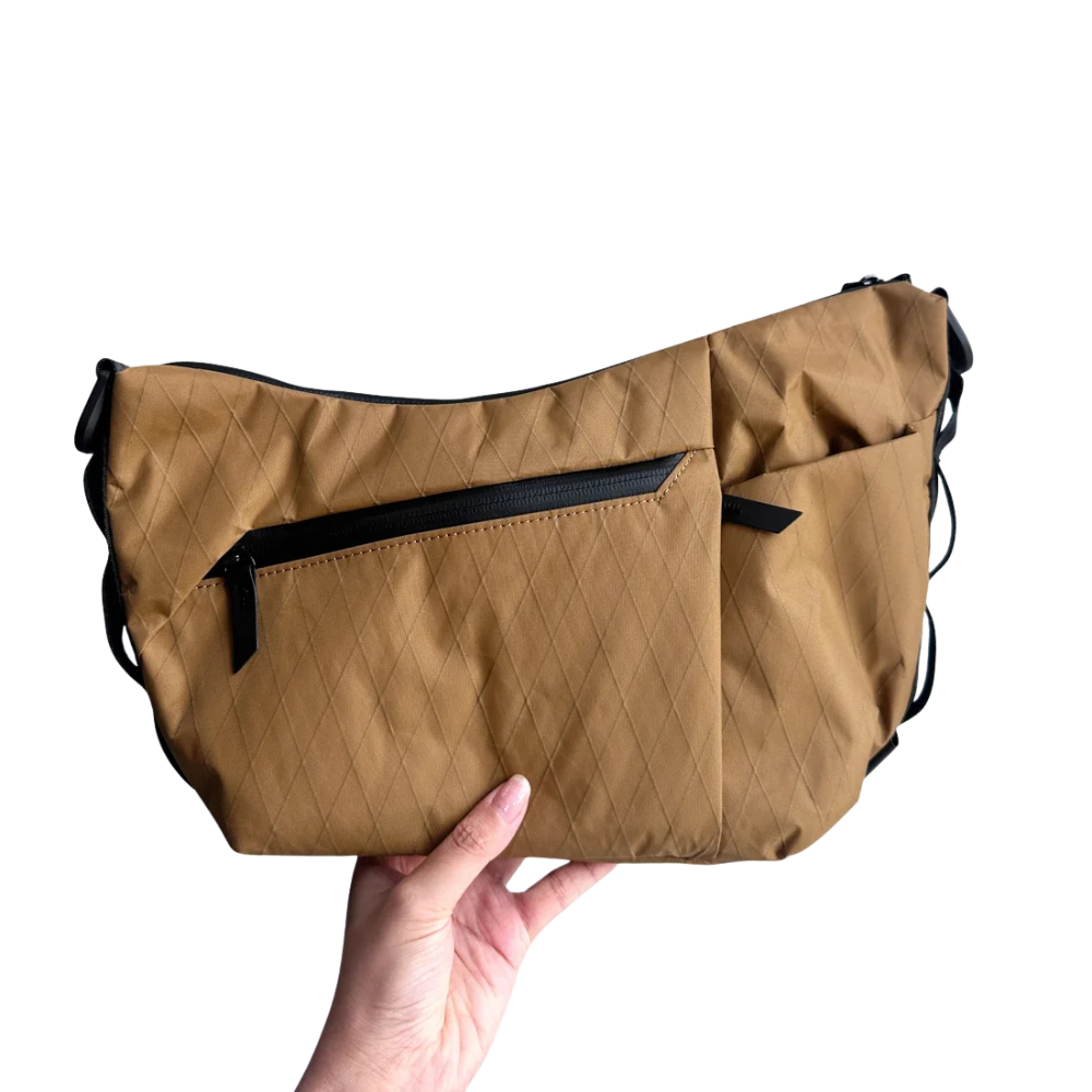 【Alpaka】Flow Satchel 多功能側肩包|X-Pac 限量款|防潑耐用|通勤斜背包