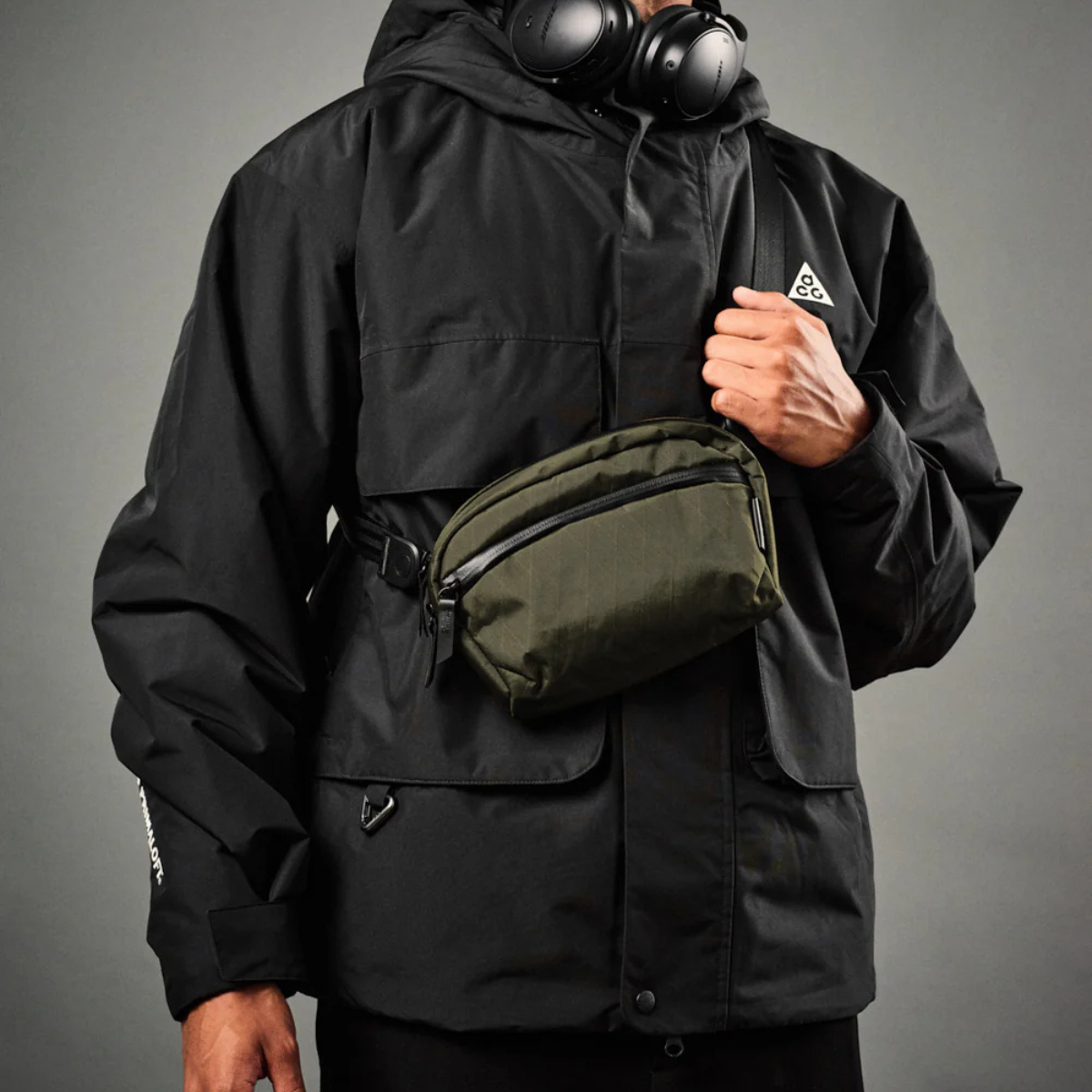 【Alpaka】Flight Sling 側肩包 1L|輕巧防潑水