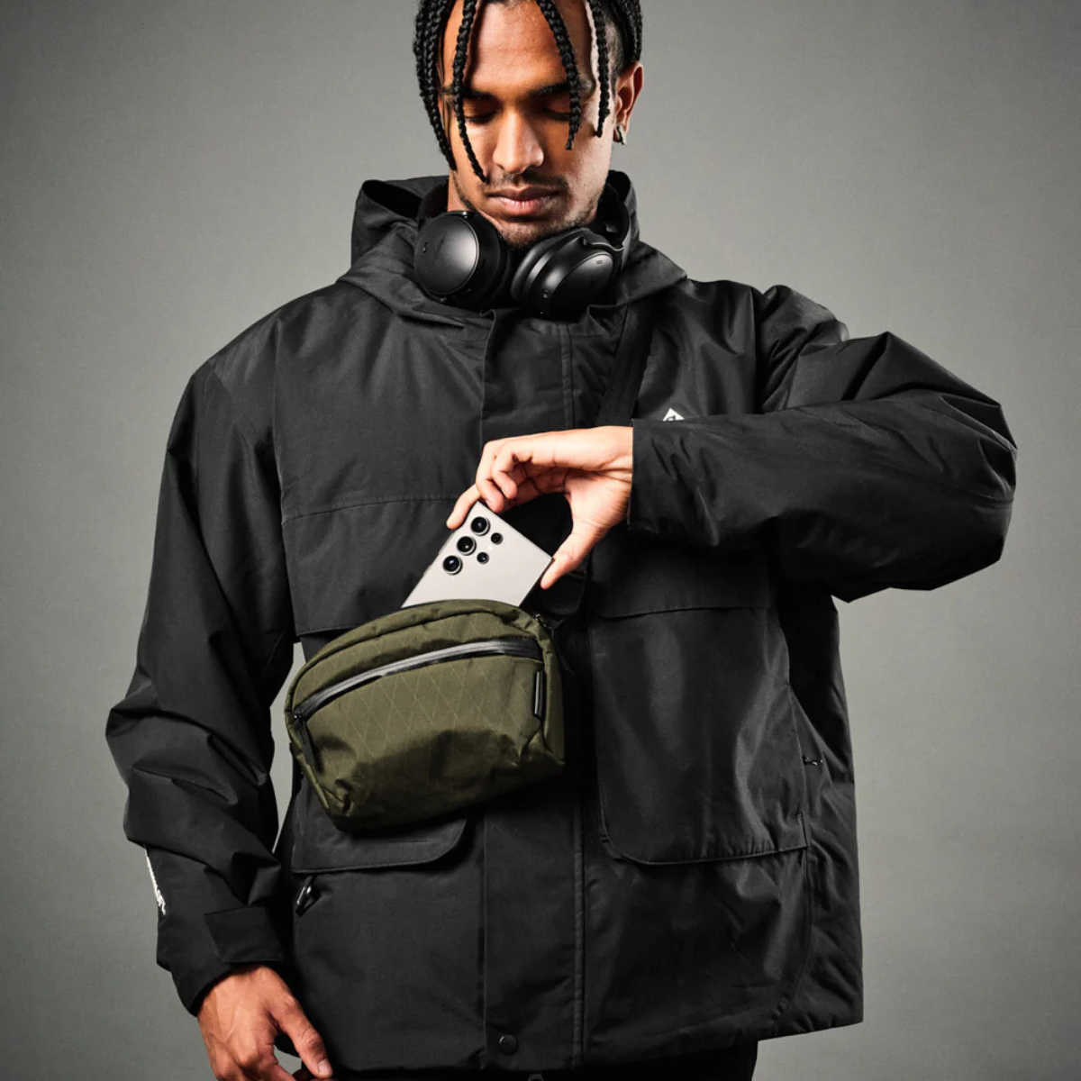 【Alpaka】Flight Sling 側肩包 1L|輕巧防潑水