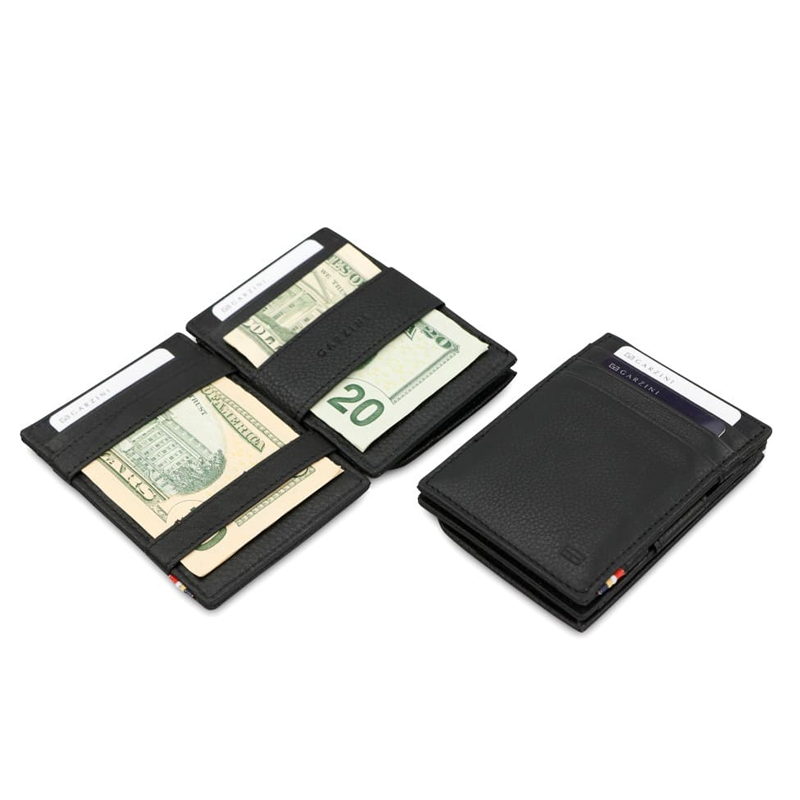 【Garzini】Magic Coin Wallet|真皮RFID防護零錢卡包