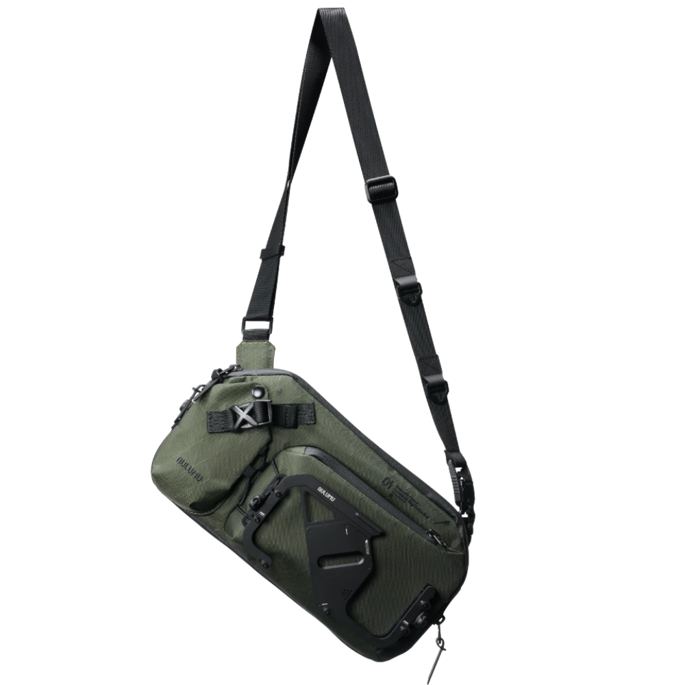 【Aulumu】B01 Urban Transit Gear Sling Bag 城市機能斜肩包|專利磁吸手機艙|X-Pac機能布料