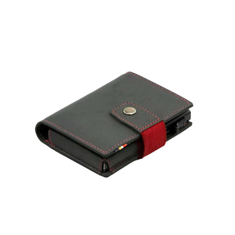 【Garzini】Metal Wallet|RFID防護多功能真皮錢包