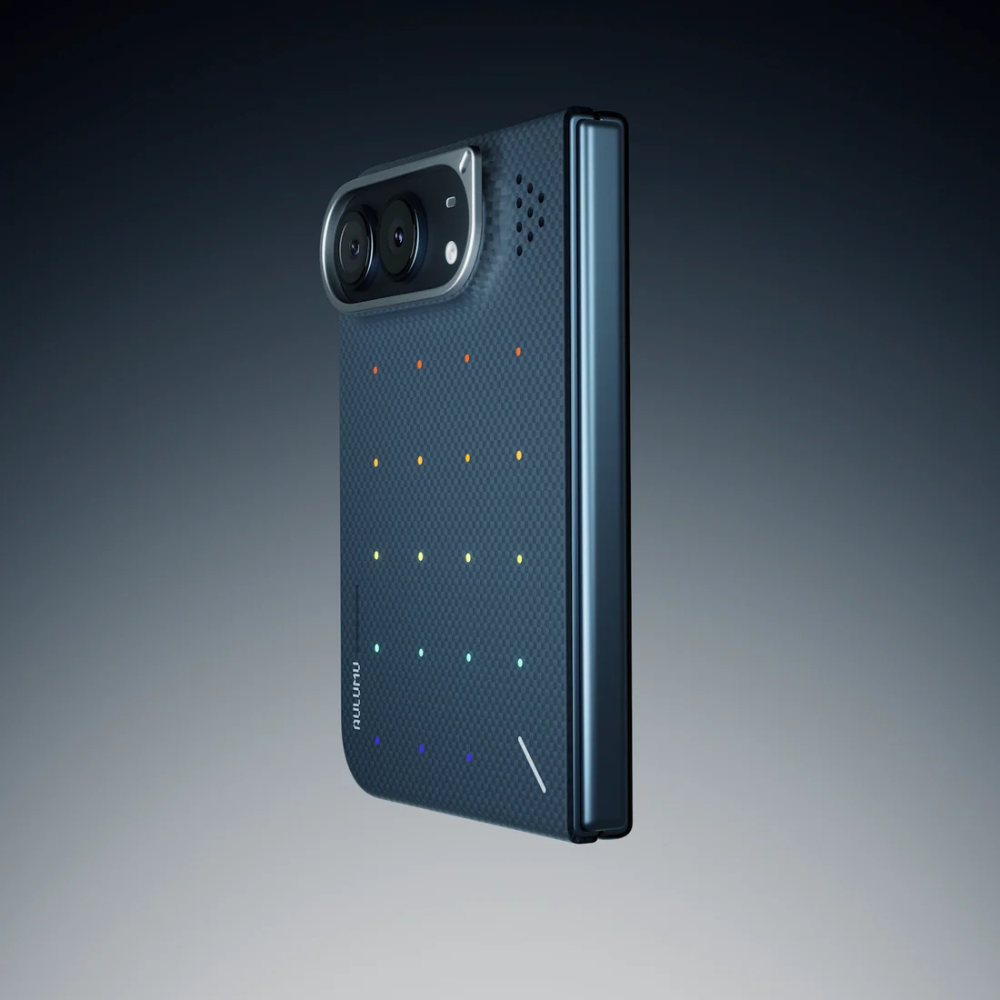 【Aulumu】Duo Particle Aramid Fiber 芳綸纖維保護殼|iPhone Duo 專用|雙面邊框防護|MagSafe 磁吸