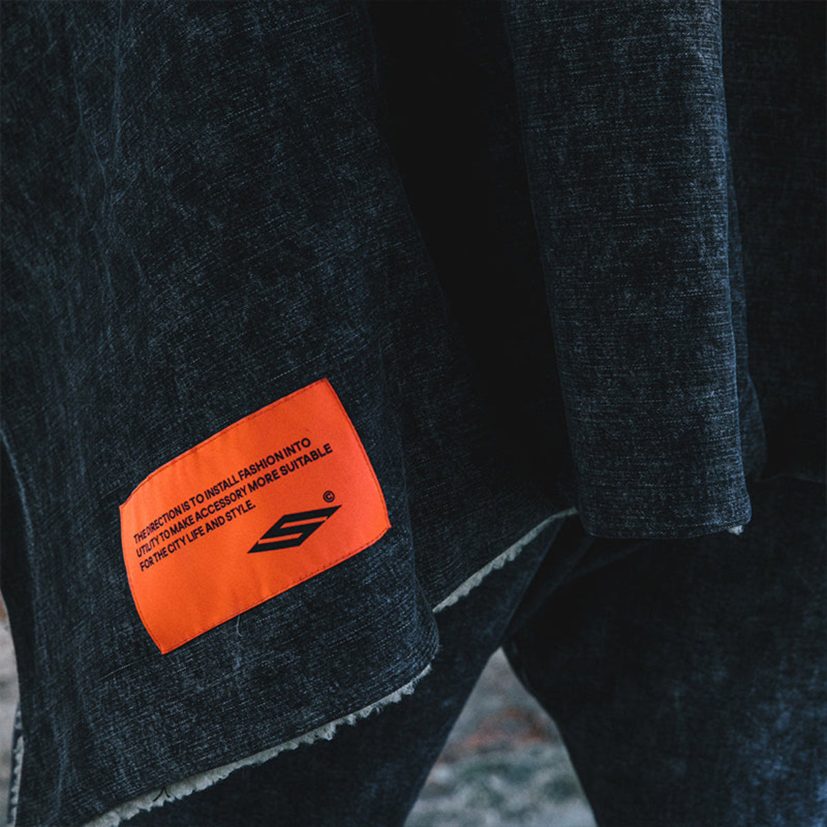 細節特寫 - 高質羊毛編織紋理