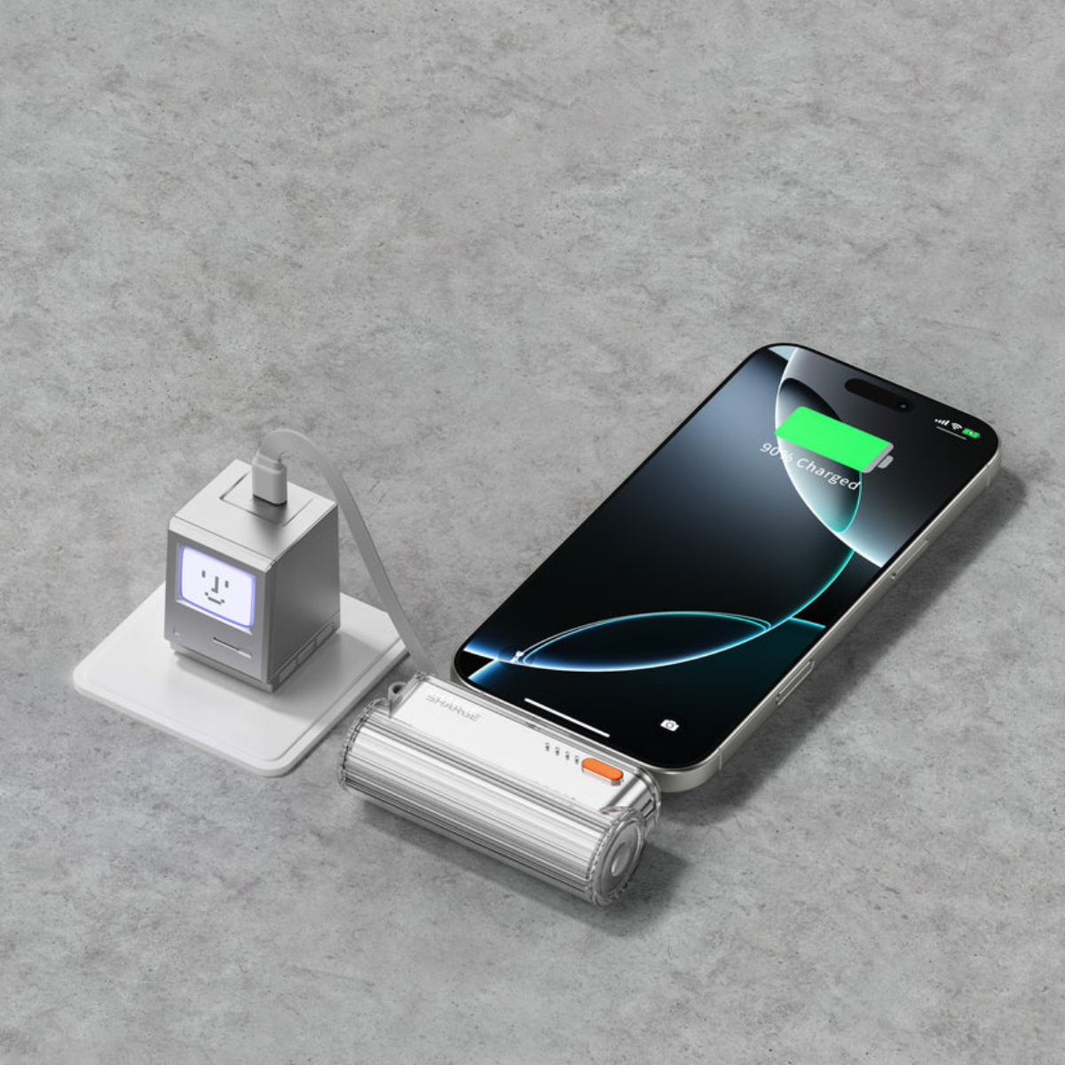 【Sharge】Flow Mini 2|5000mAh 超輕便行動電源|雙接口快充