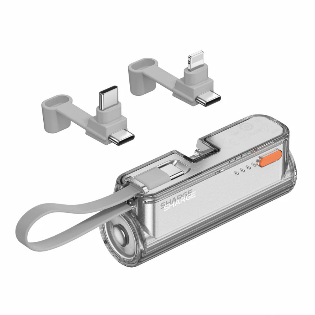 【Sharge】Flow Mini 2|5000mAh 超輕便行動電源|雙接口快充