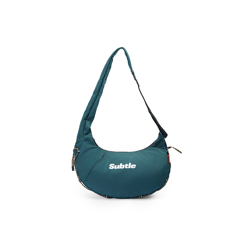 【Subtle】穿行系列半月包 大容量單肩側肩包 13L