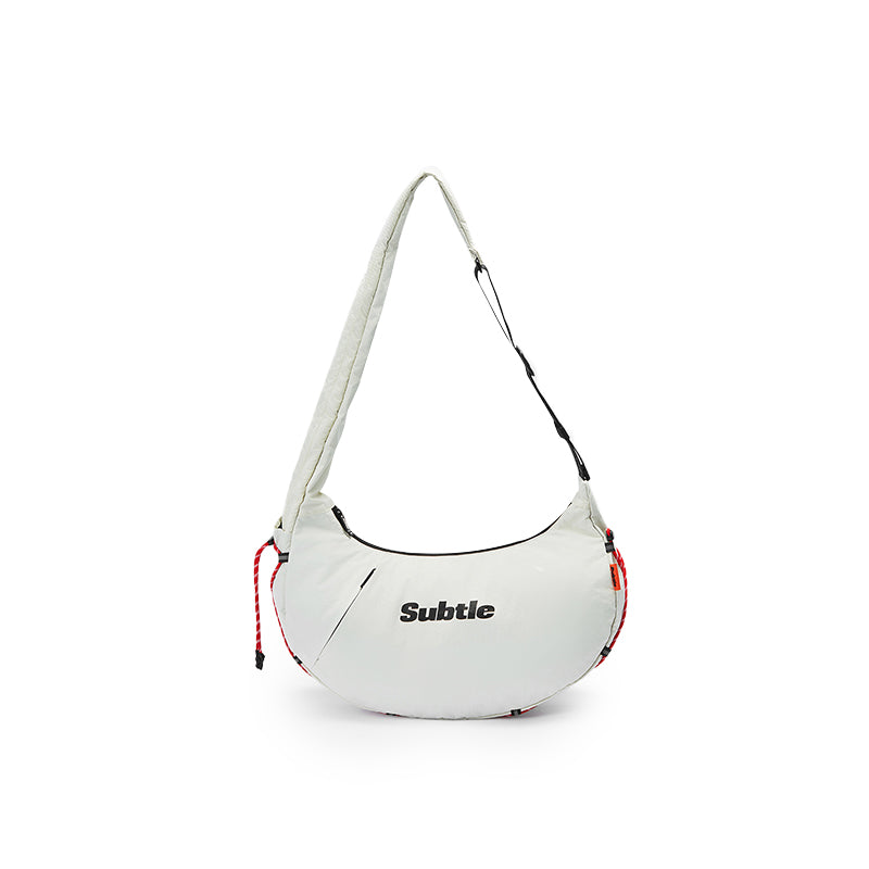 【Subtle】穿行系列半月包 大容量單肩側肩包 13L