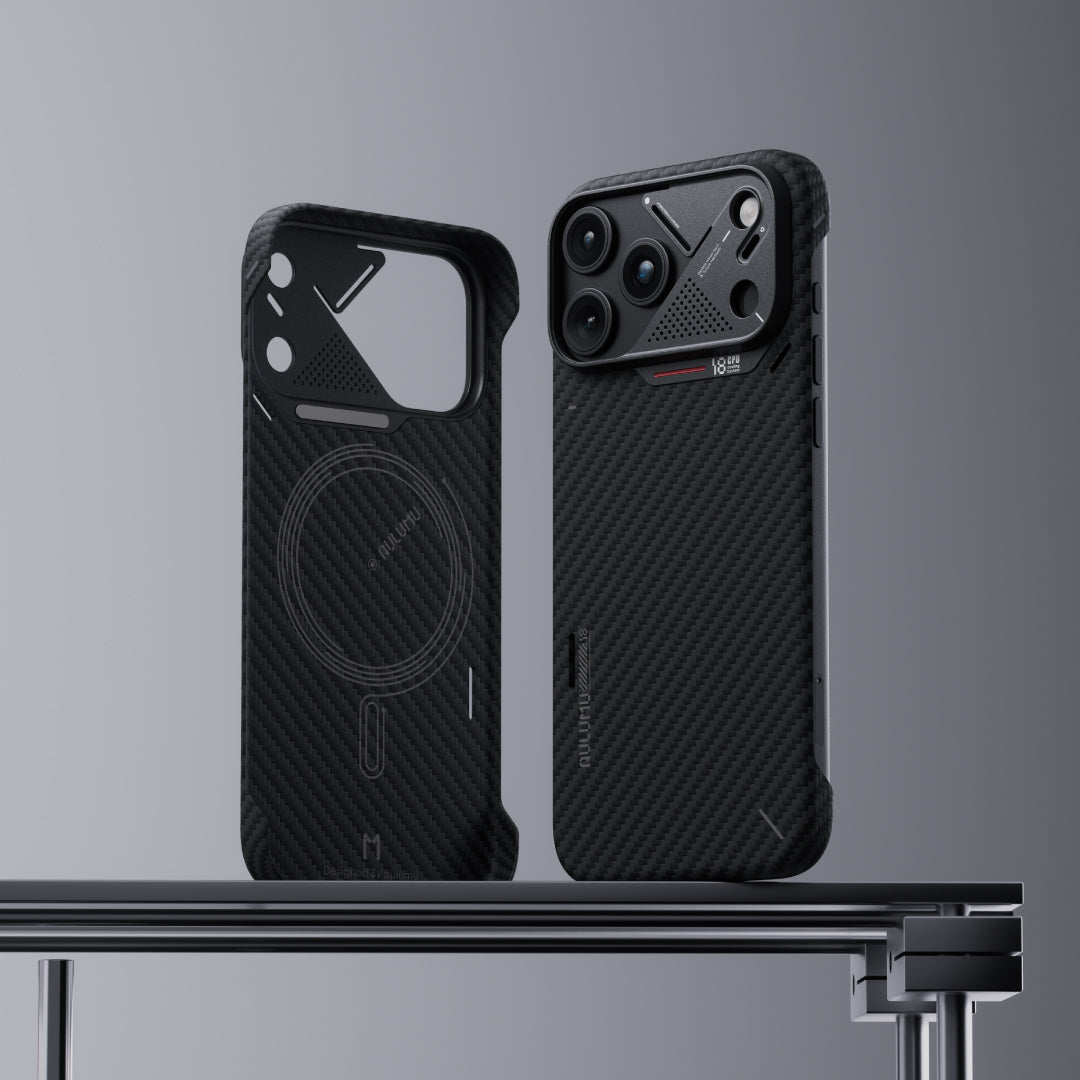【Aulumu】A18 Ultra Slim Aramid 芳綸纖維 輕薄半包手機殼|iPhone 18 Pro/Pro Max 專用|MagSafe 支援