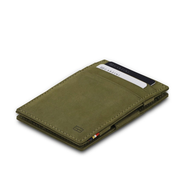 【Garzini】Magic Wallet|RFID防護真皮卡包