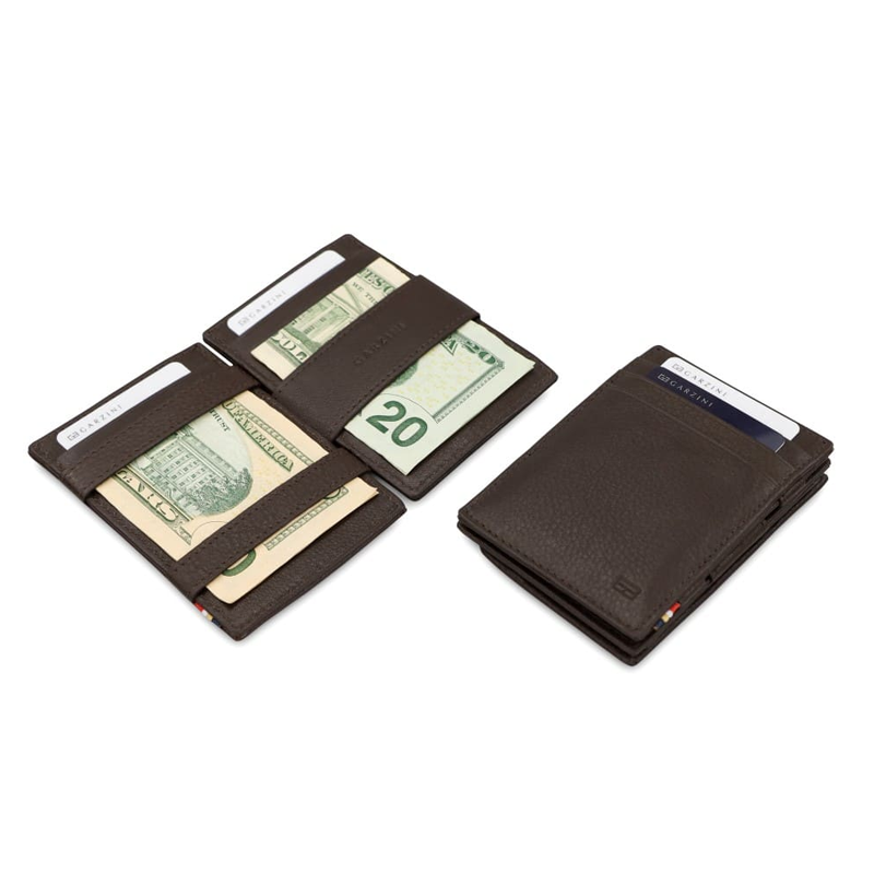 【Garzini】Magic Coin Wallet|真皮RFID防護零錢卡包