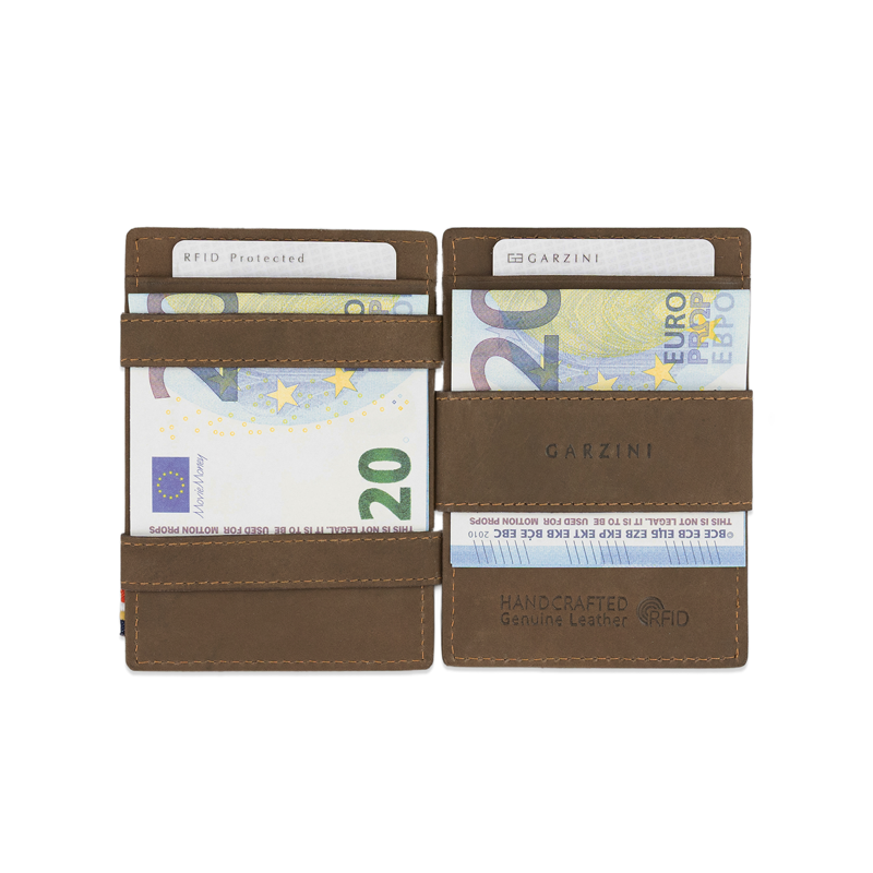 【Garzini】Essenziale Magic Airtag Wallet|RFID防護真皮卡包