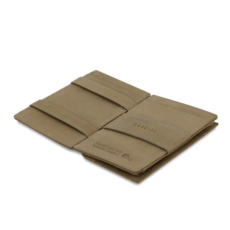 【Garzini】Magic Coin Wallet|真皮RFID防護零錢卡包