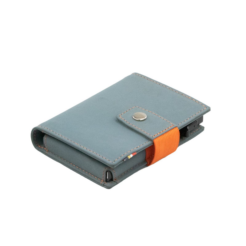 【Garzini】Metal Wallet|RFID防護多功能真皮錢包