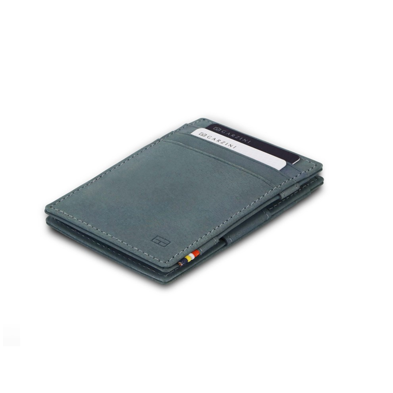 【Garzini】Magic Wallet|RFID防護真皮卡包