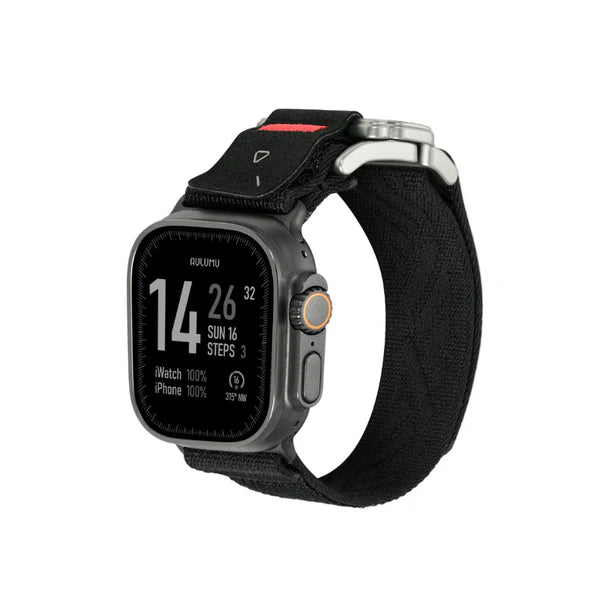 【Aulumu】C03 Titanium Mag Buckle Band 鈦金屬磁吸快拆錶帶|Apple Watch 專用