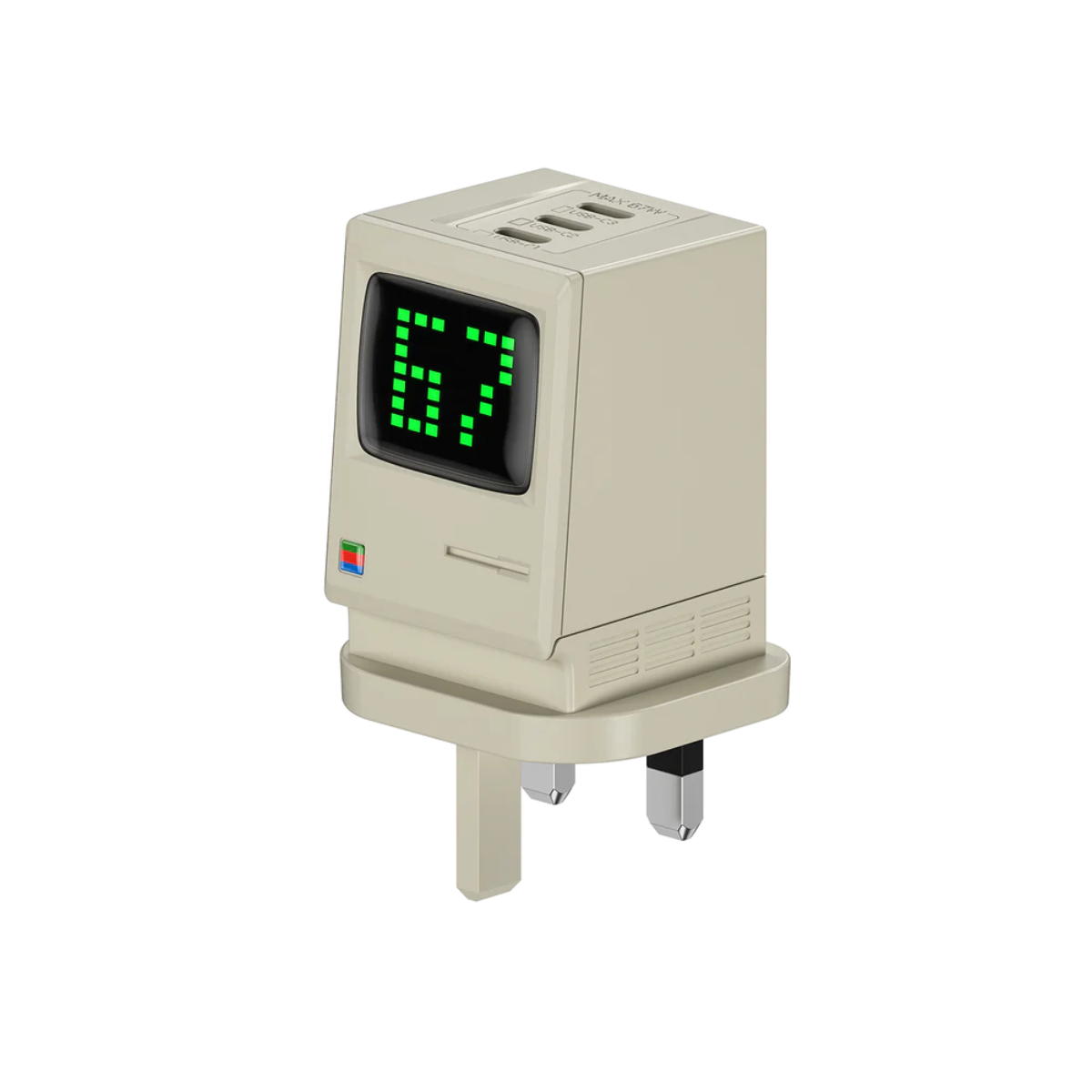 【Sharge】Retro 67 充電頭|67W 多端口快充