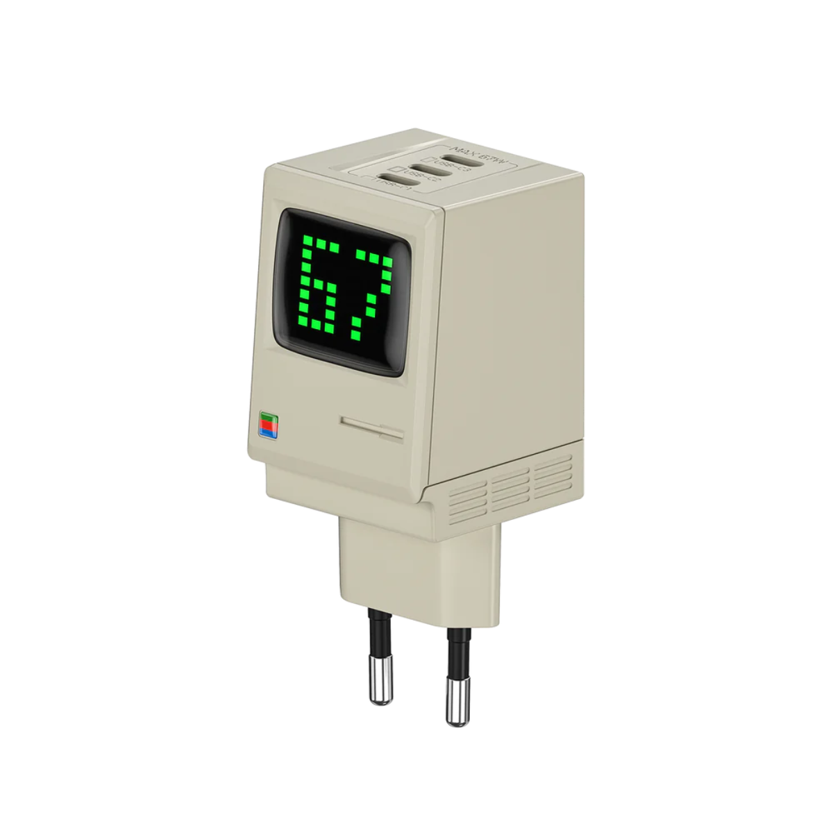 【Sharge】Retro 67 充電頭|67W 多端口快充