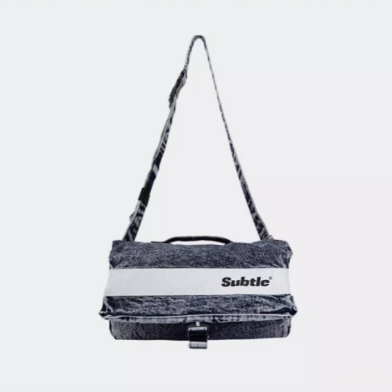 【Subtle】Zeal 復古丹寧牛仔側肩包