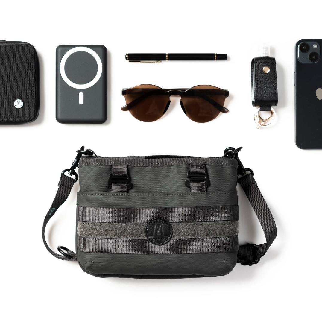 【Moral】Nighthawks Military Duo Mini 軍事風斜背包