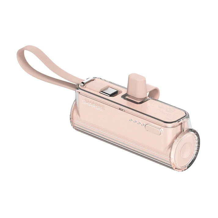 【Sharge】Flow Mini 2|5000mAh 超輕便行動電源|雙接口快充
