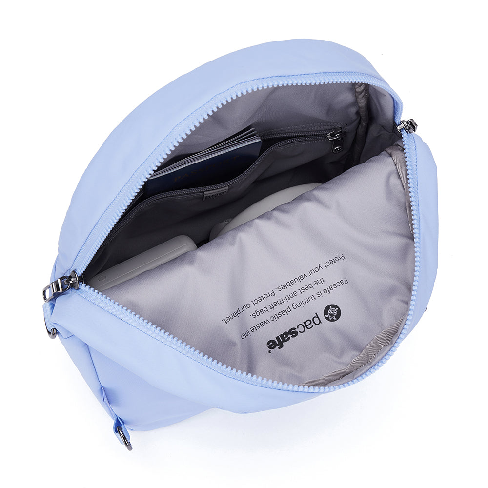 【Pacsafe】Citysafe CX ECONYL®Fabric 防盜斜後背兩用包 8L
