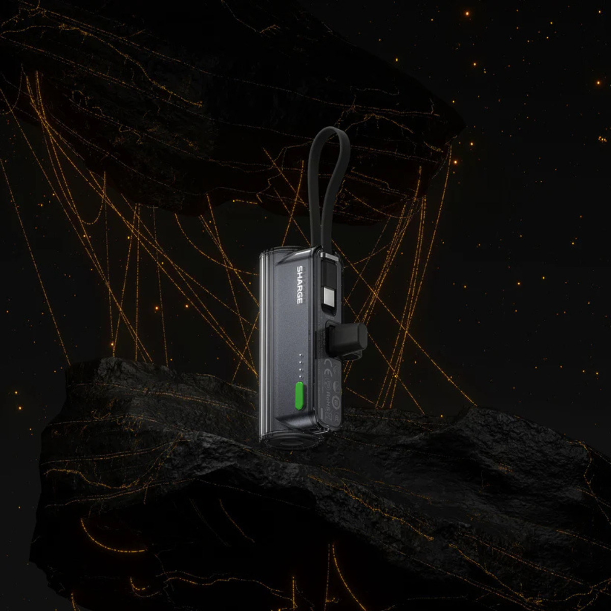 【Sharge】Flow Mini 2|5000mAh 超輕便行動電源|雙接口快充