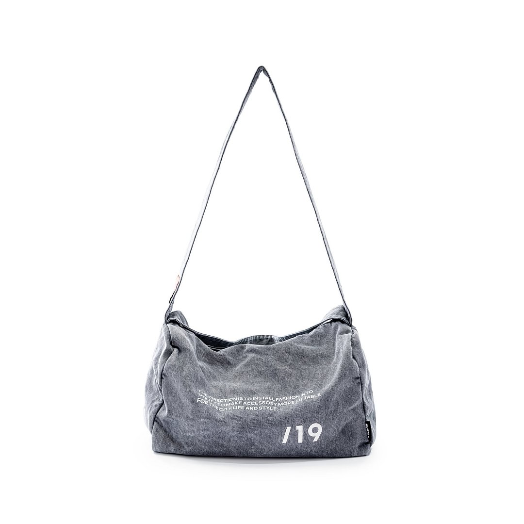 【Subtle】Rawmad (E) Denim Traveler Duffel 復古牛仔側肩包