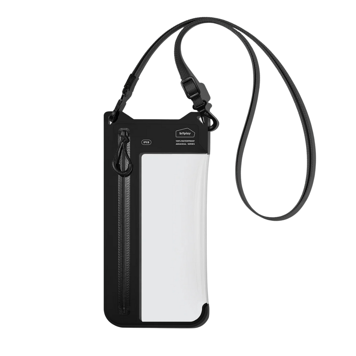 【Bitplay】AquaSeal Lite 全防水手機袋|輕巧直式設計,搭載氣密防水拉鍊與 IPX8 防水認證,適合戶外及日常使用。