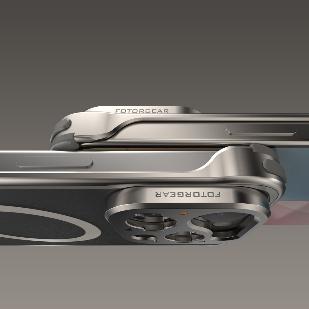 【Fotorgear】Metal Phone Case 金屬手機殼|iPhone 16 Pro/Pro Max 專用|T型接口支援
