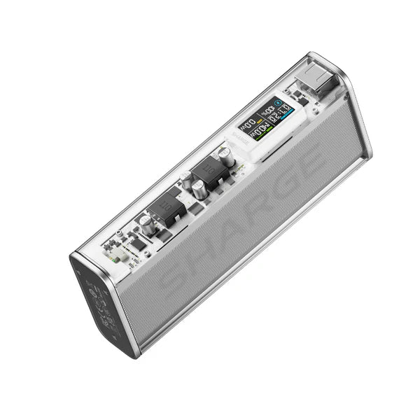 3C安全認證【Sharge】140W 透明快充電源|20000mAh 大容量