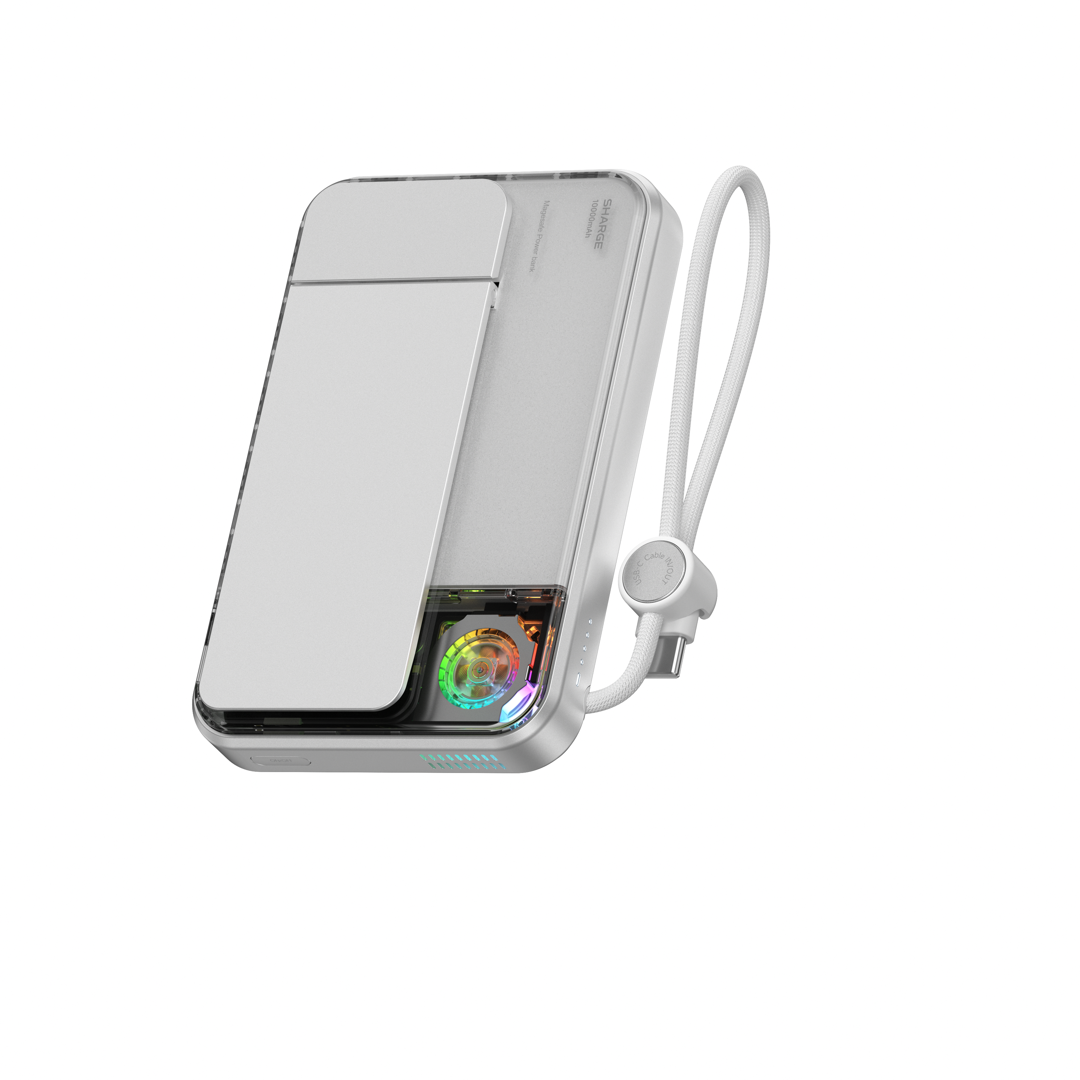 SHARGE ICEMAG 3 使用 Qi2.2 技術為 iPhone 17 進行 25W 快速無線充電。