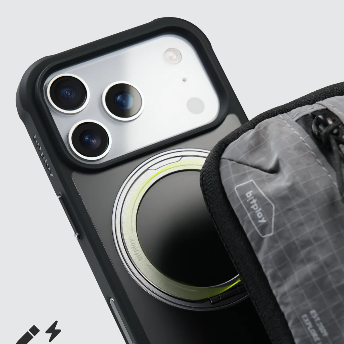 【Bitplay】Wander Case With Ring Stand for iPhone 17 Series | 防摔磁吸支架手機殼