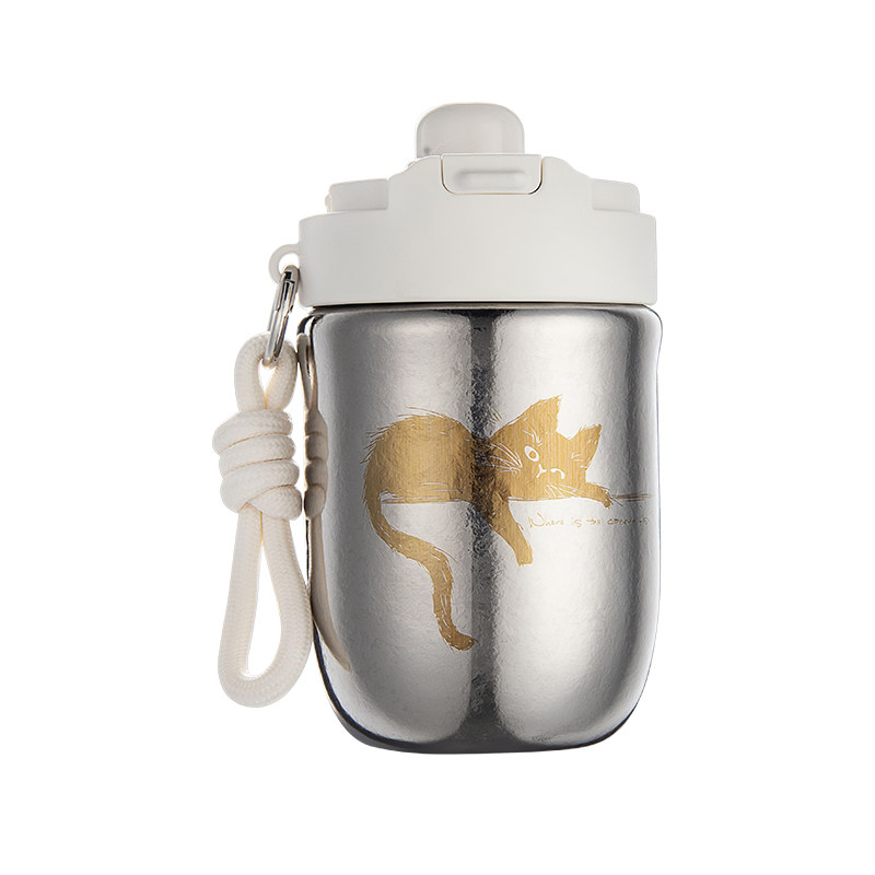 【Etelf】Portable Coffee Cup V2 奶胖杯 400ml|純鈦咖啡保溫杯