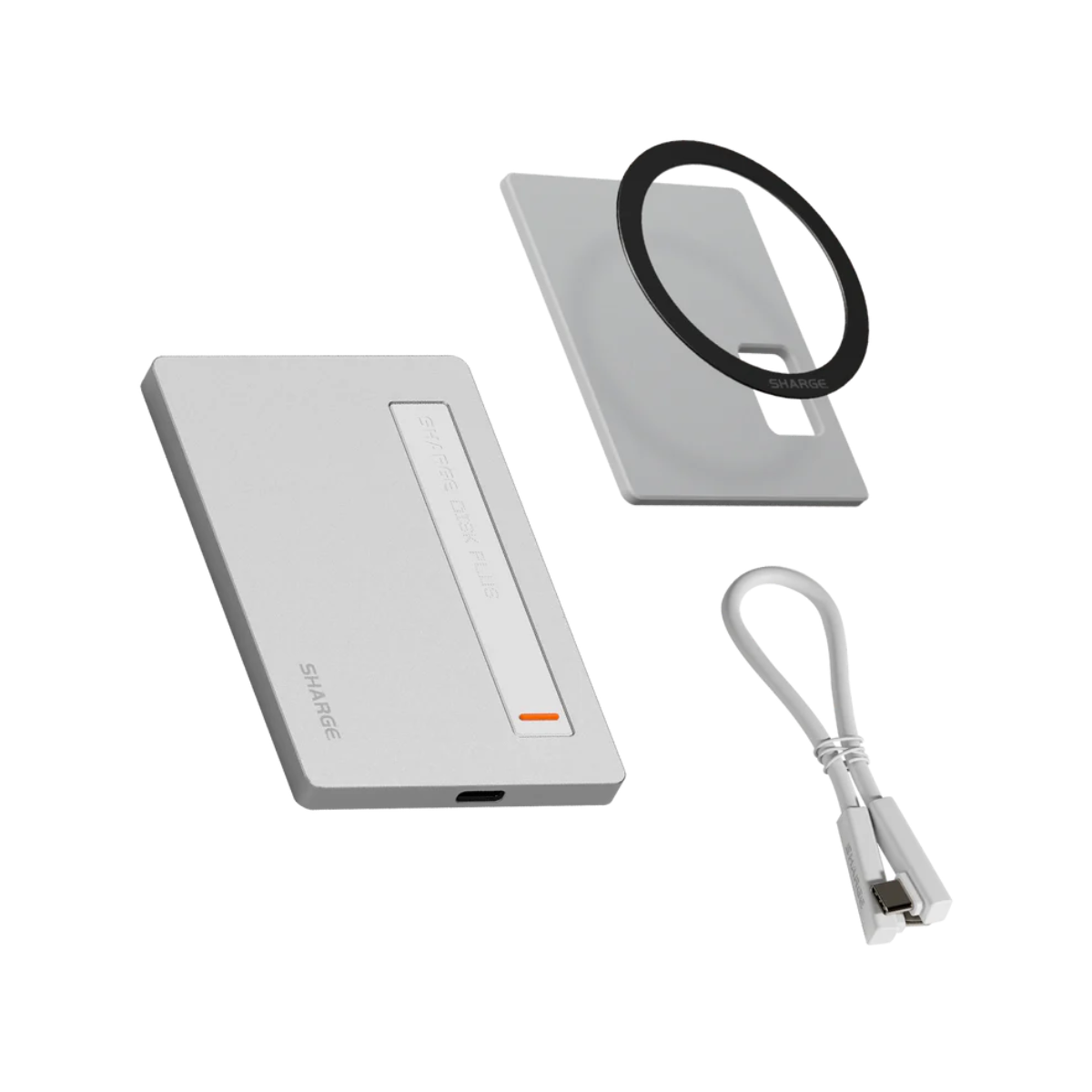 【Sharge】Disk Plus 磁吸硬碟盒|4TB 高速傳輸