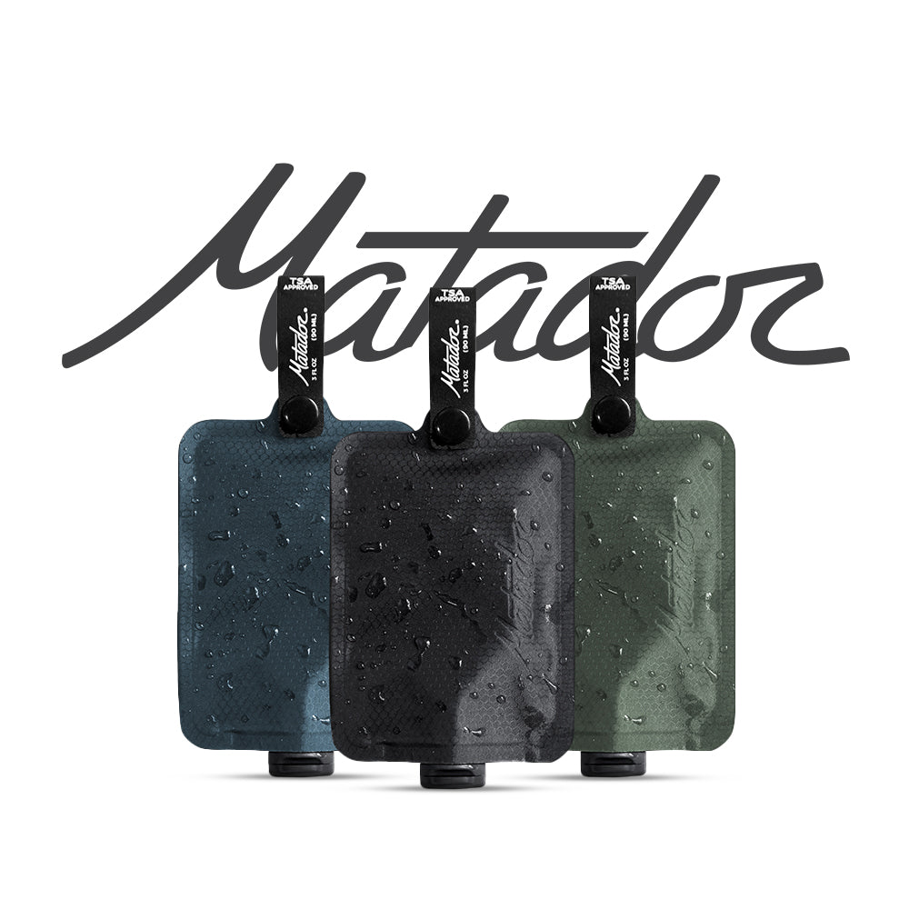 【Matador 鬥牛士】FlatPak Toiletry Bottle 便攜沐浴旅行分裝瓶