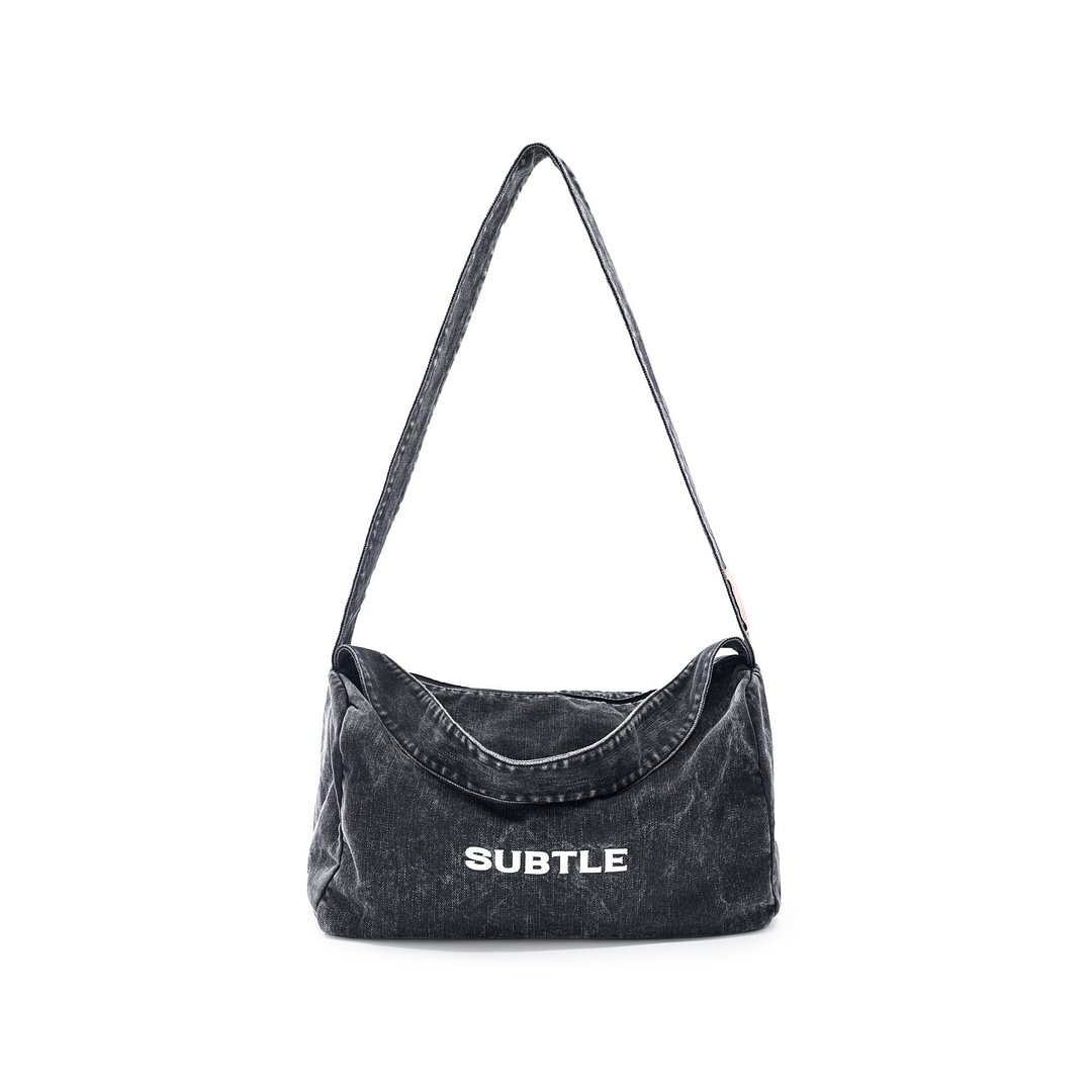 【Subtle】Rawmad (E) Denim Traveler Duffel 復古牛仔側肩包