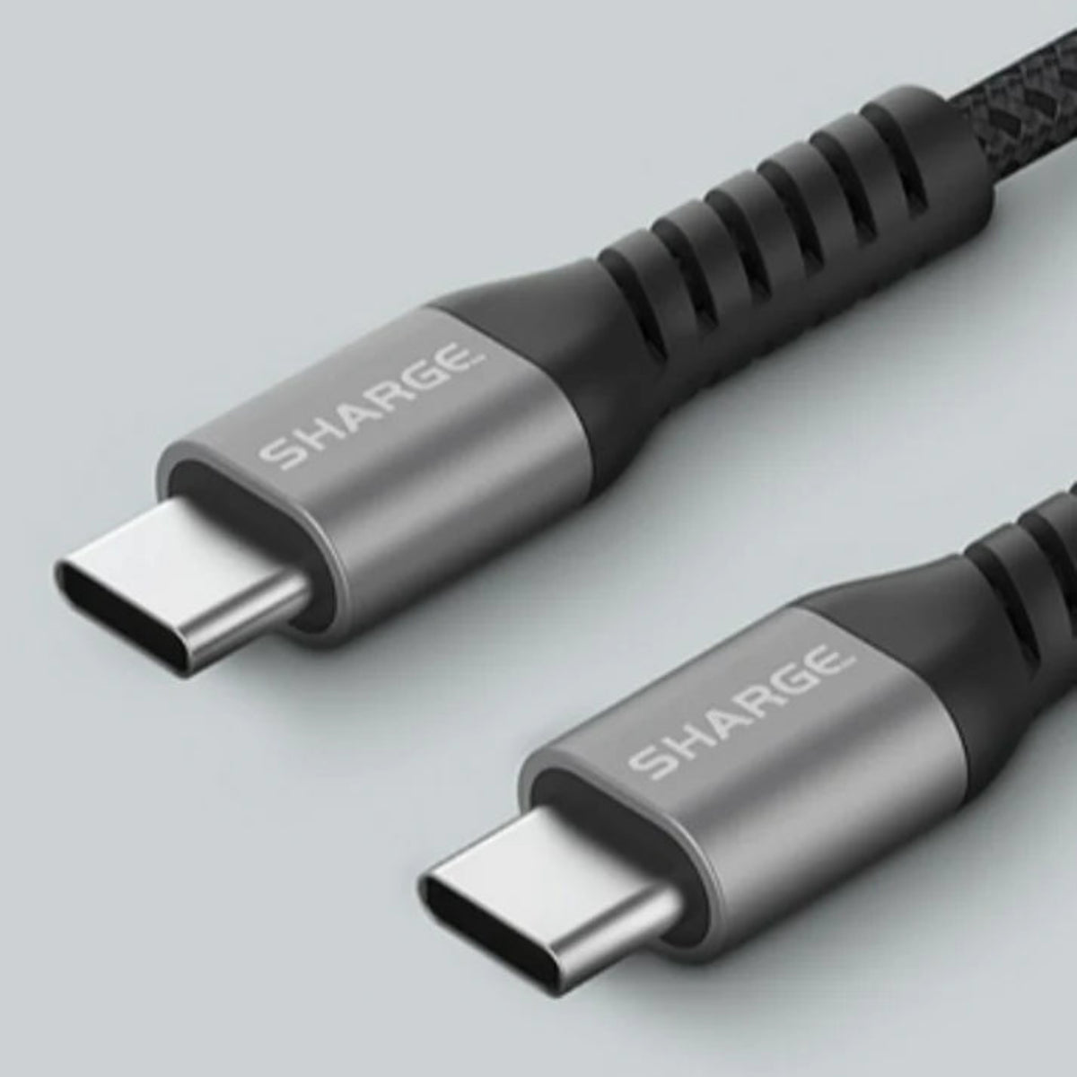 【Sharge】PD100W 抗拉數據線 C to C 1.5m|耐用快充