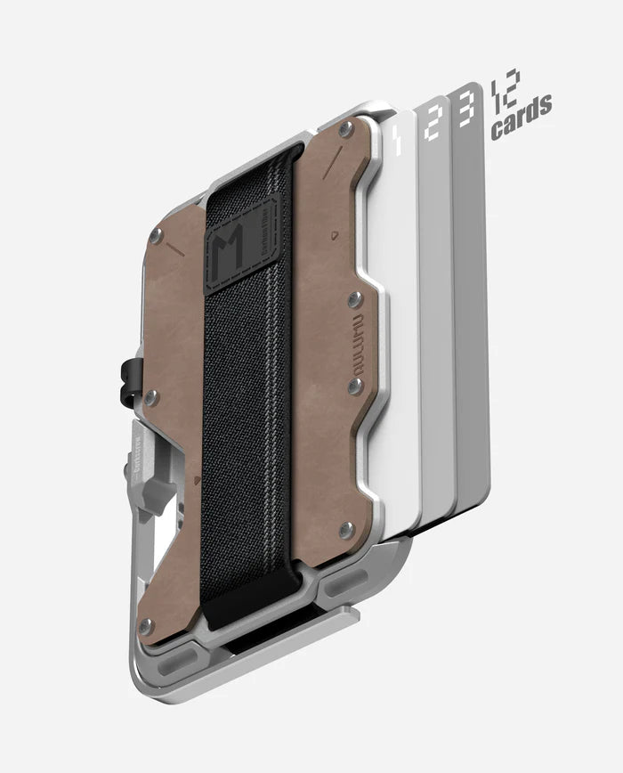 【Aulumu】 Multi-Tool Metal Wallet Magsafe 多功能磁吸金屬卡包 G03