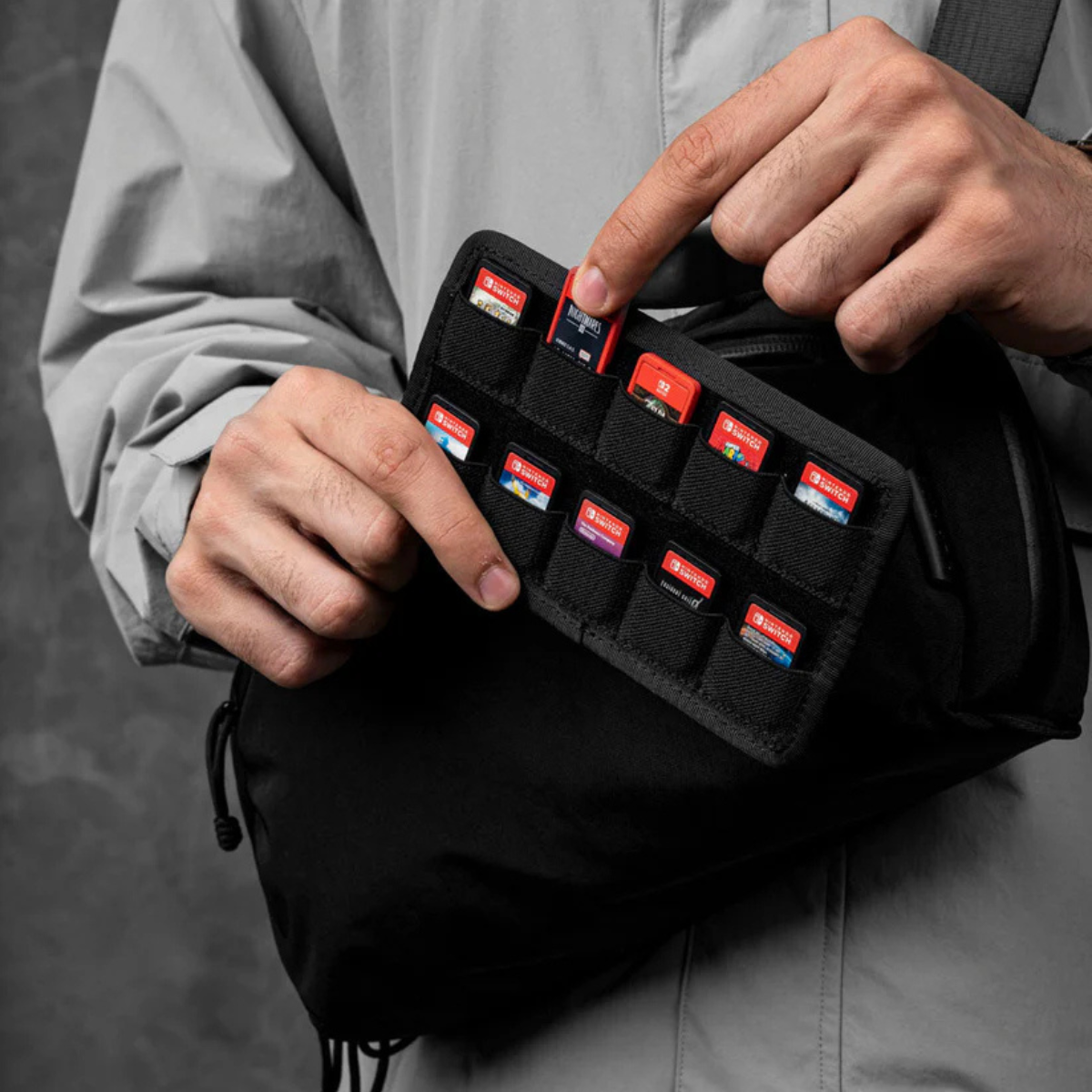 【Alpaka】Eclipse Gaming Sling 側肩包|Switch/Steam Deck 便攜保護包