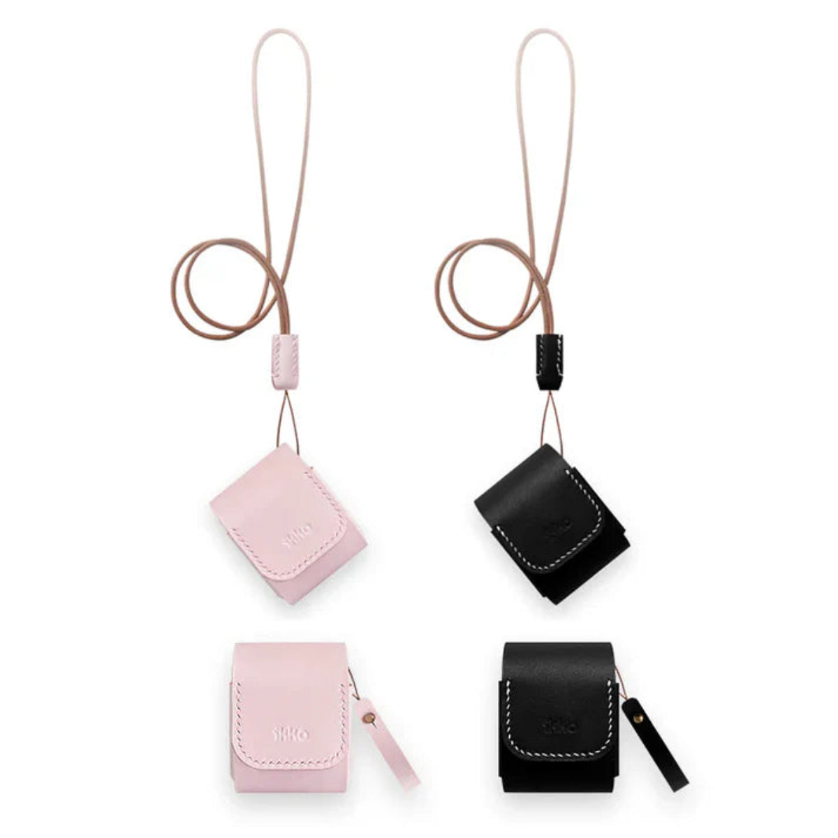 【Ikko】ActiveBuds Calf Leather Case 耳機包|高質感小牛皮