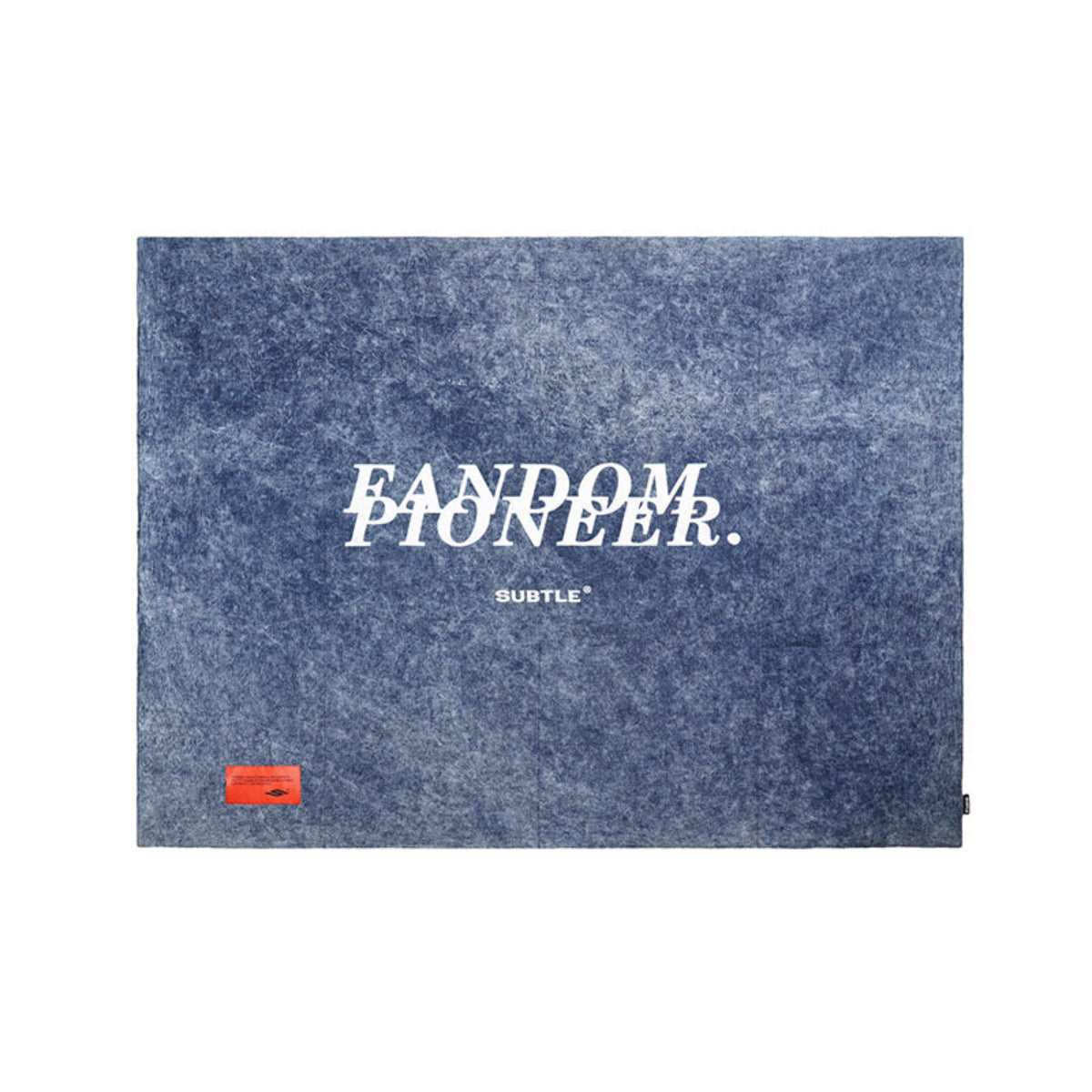 舒適厚毛毯鋪設圖