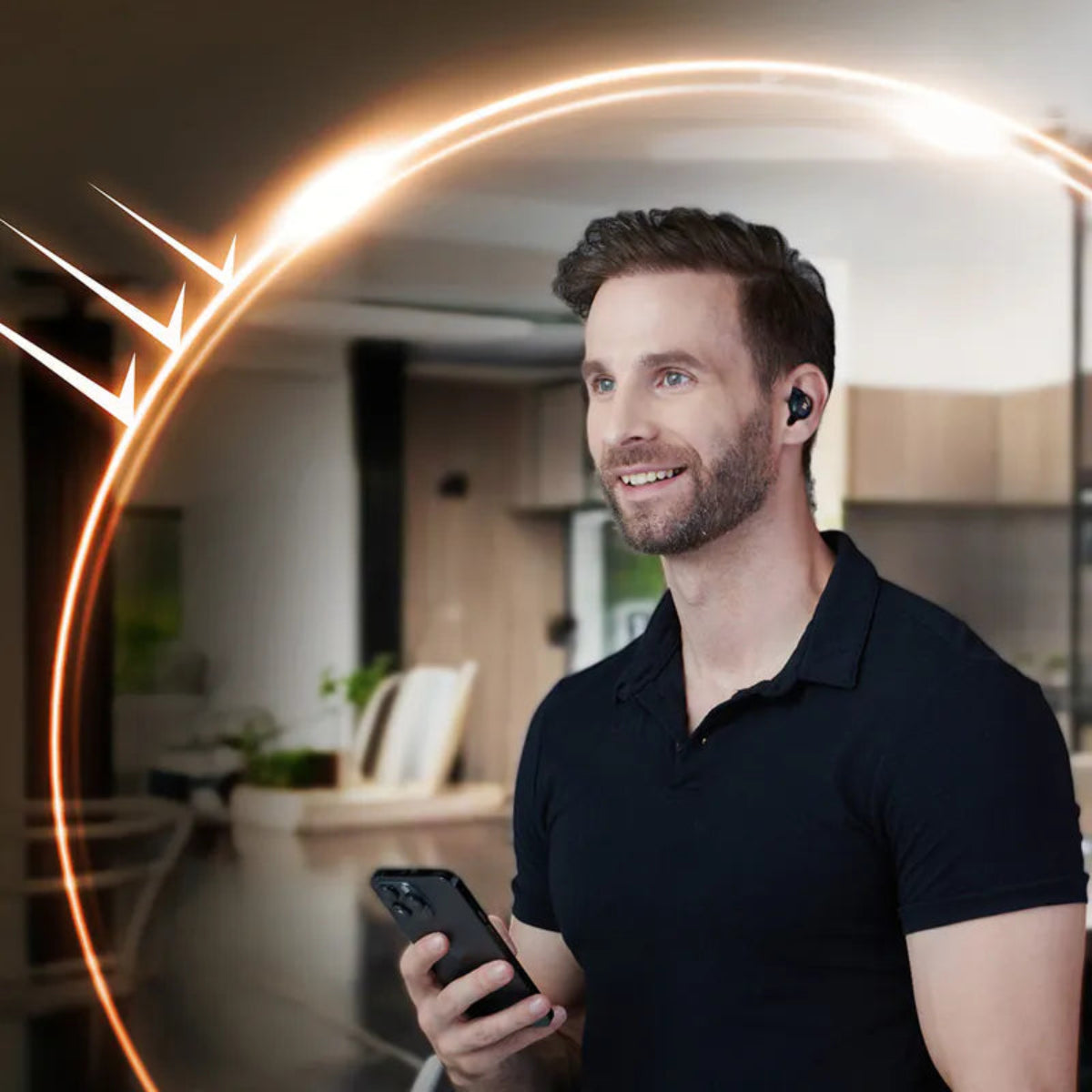 XROUND Hear AI 輔聽耳機 智能 AI 客製聽感調校|人體工學設計,穩固佩戴